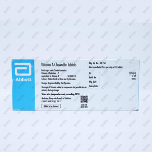 Vitamin A Chew Tablets 10's