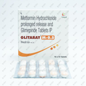 Glitaray M 0.5 Tablet 15's