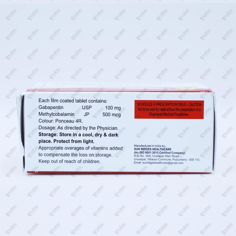 Mecofree G 100 Tablet