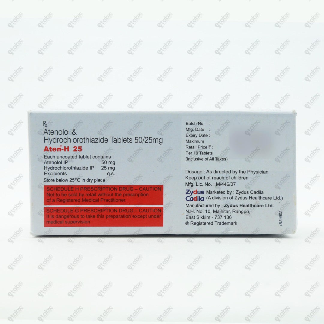Aten H 25 Tablet 10's