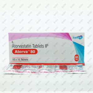 Atorva 80 Tablets 10's