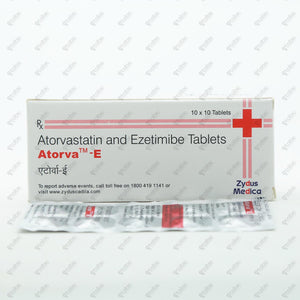 ATORVA E Tablet 10's