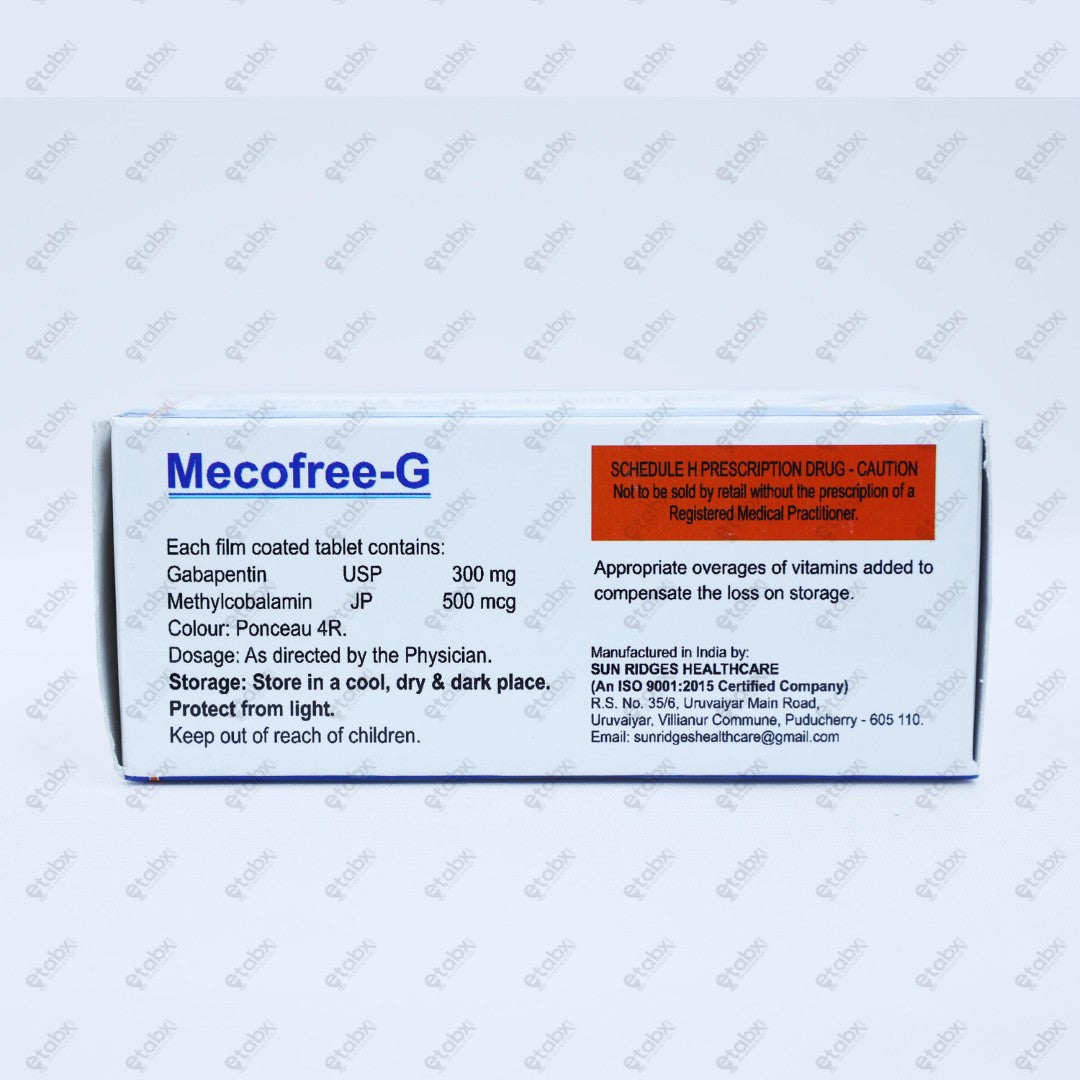 Mecofree G Tablet 10s