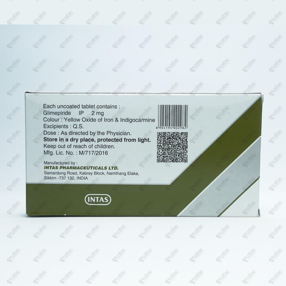 Zoryl 2mg Tablets 15's