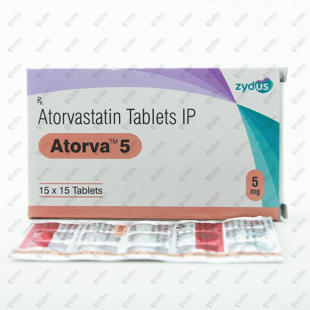 Atorva 5 Tablet 15's