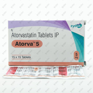 Atorva 5 Tablet 15's