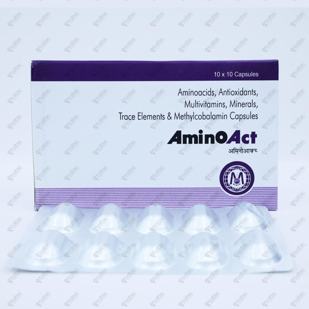 Aminoact Capsule 10's