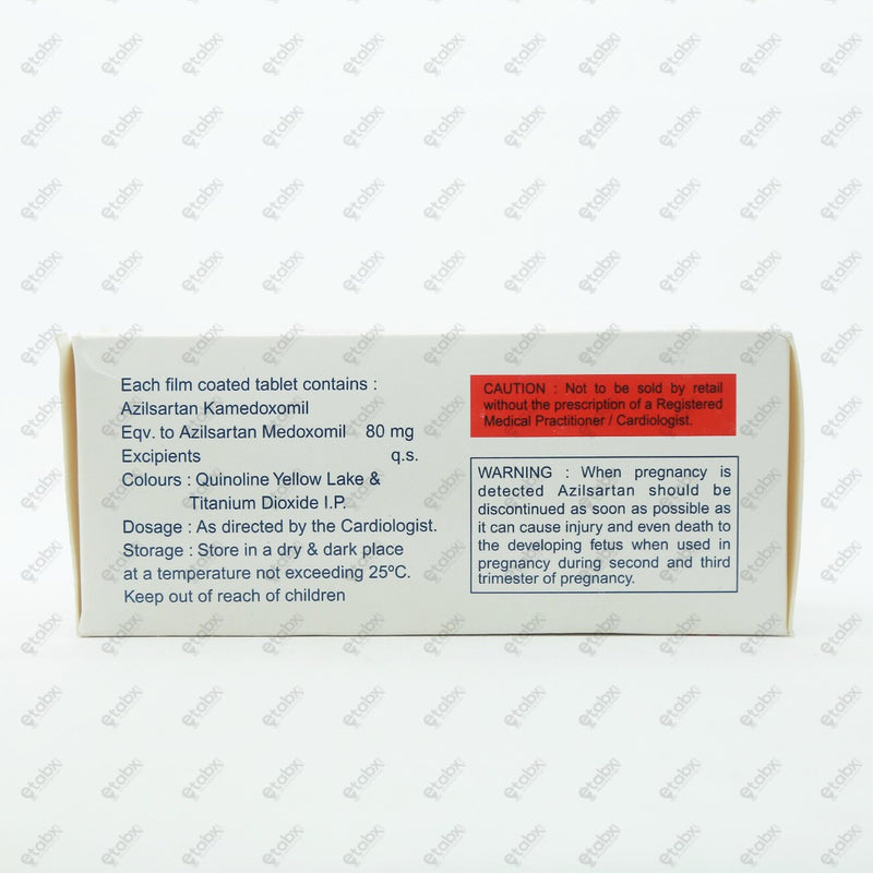 Azildac 80 Tablet 10's