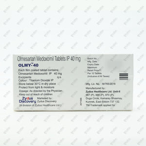 Olmy 40 Tablet 10's