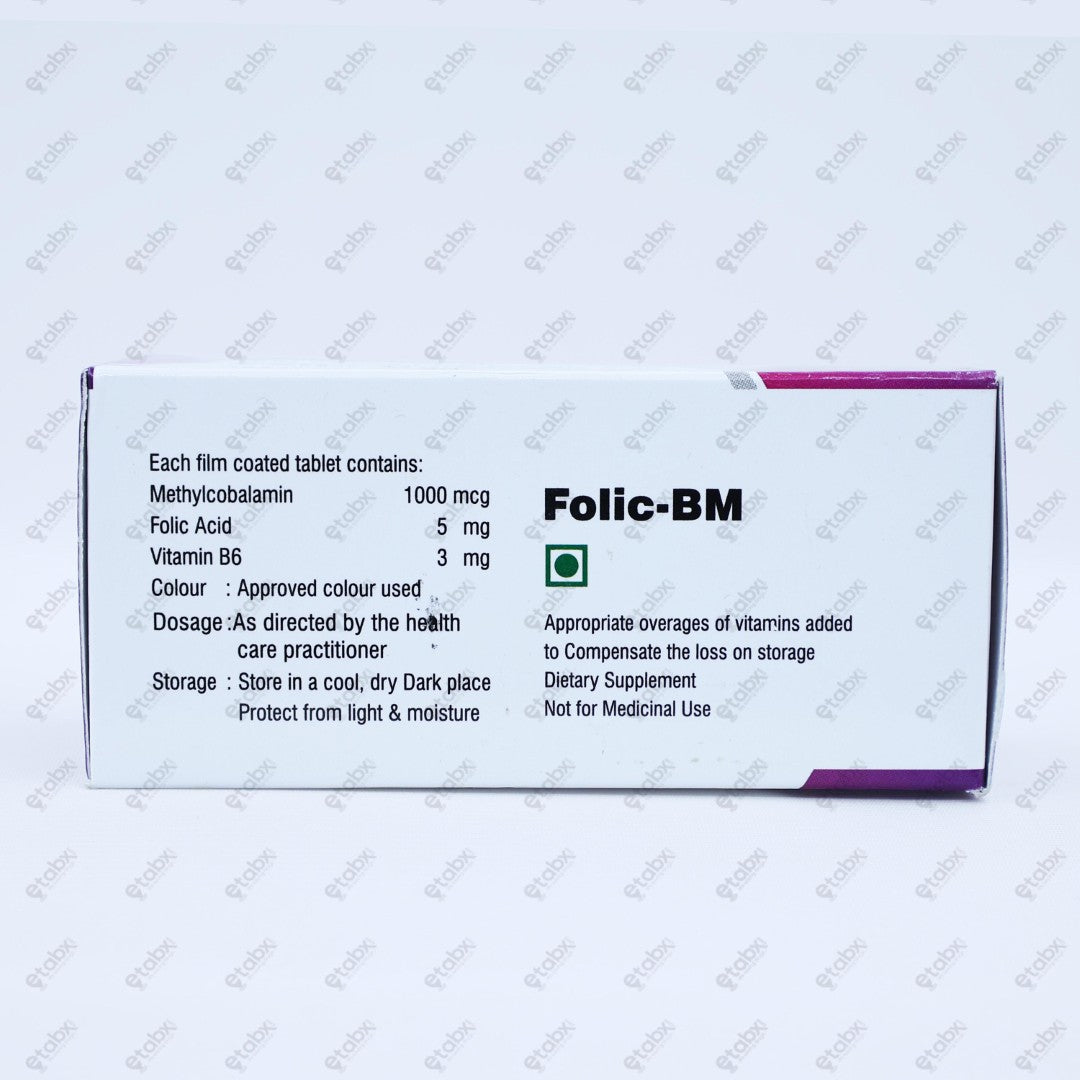 Folic BM Tablet 10's