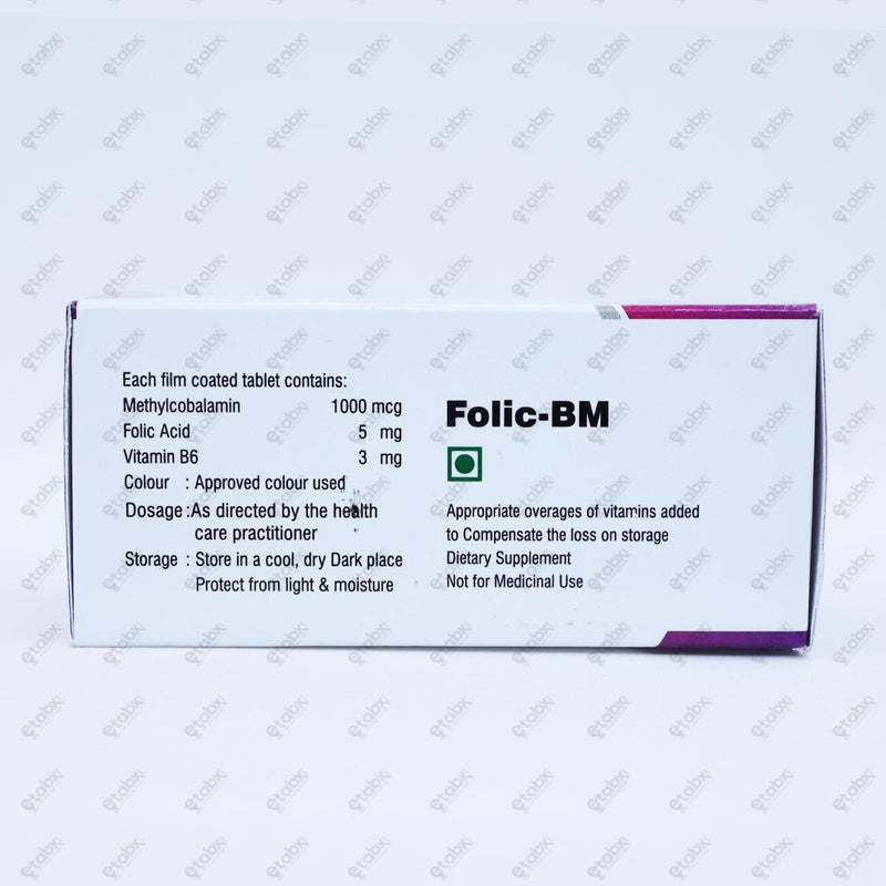 Folic BM Tablet 10's