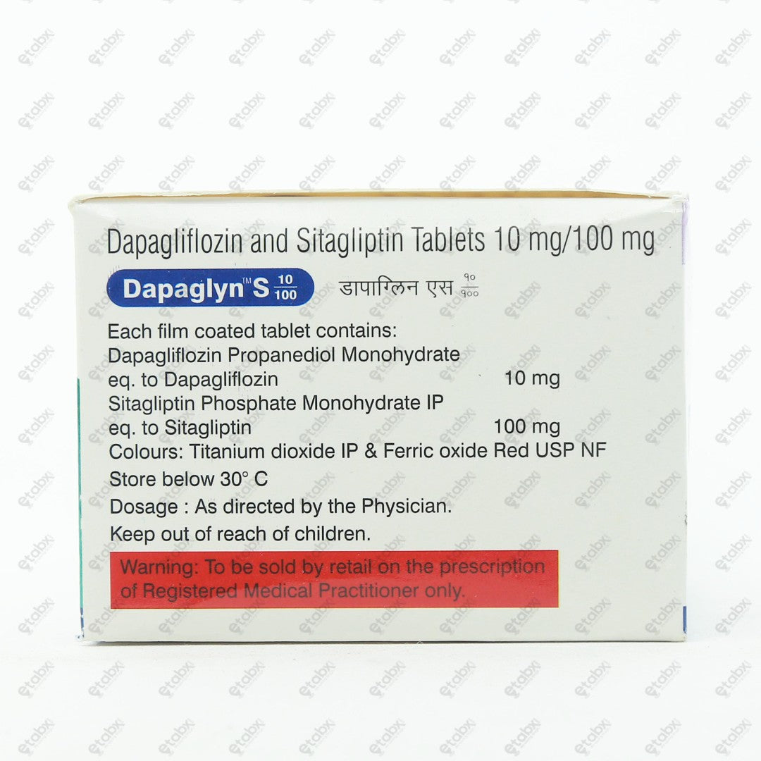 Dapaglyn S 10/100 Tablet 10's