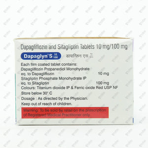 Dapaglyn S 10/100 Tablet 10's