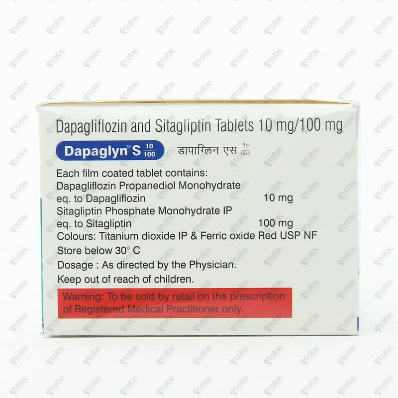 Dapaglyn S 10/100 Tablet 10's
