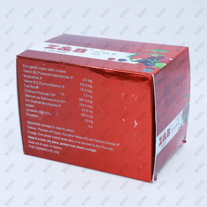 Z & B Tablet 15's