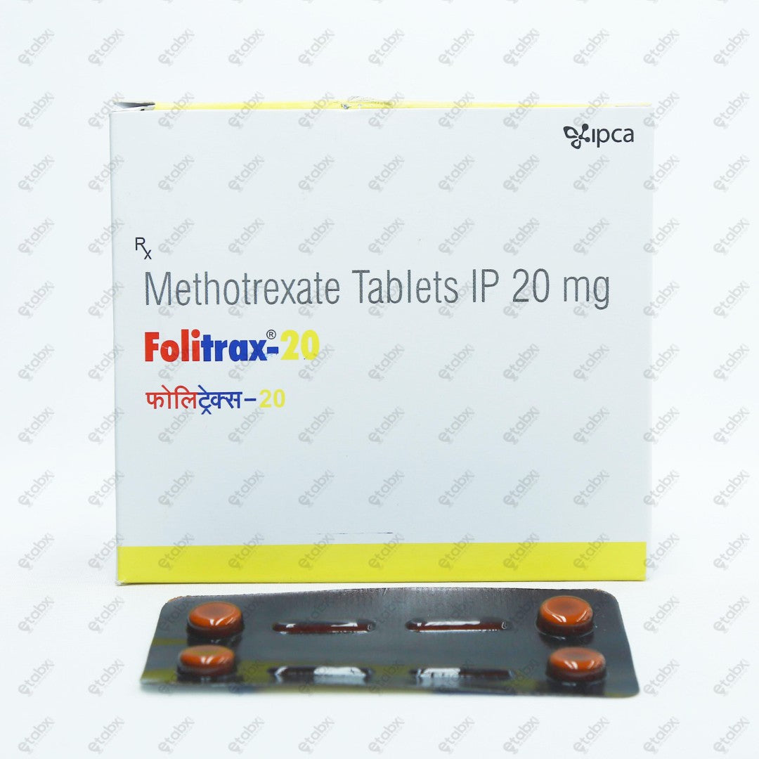 Folitrax 20mg Tablet 4's