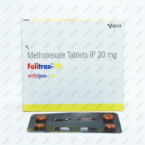 Folitrax 20mg Tablet 4's