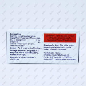 Dapaten Tablets 15's