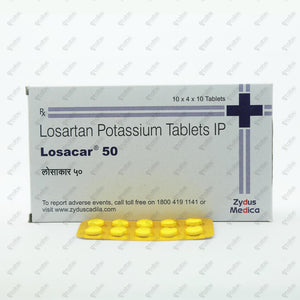 Losacar 50 Tablets 10's