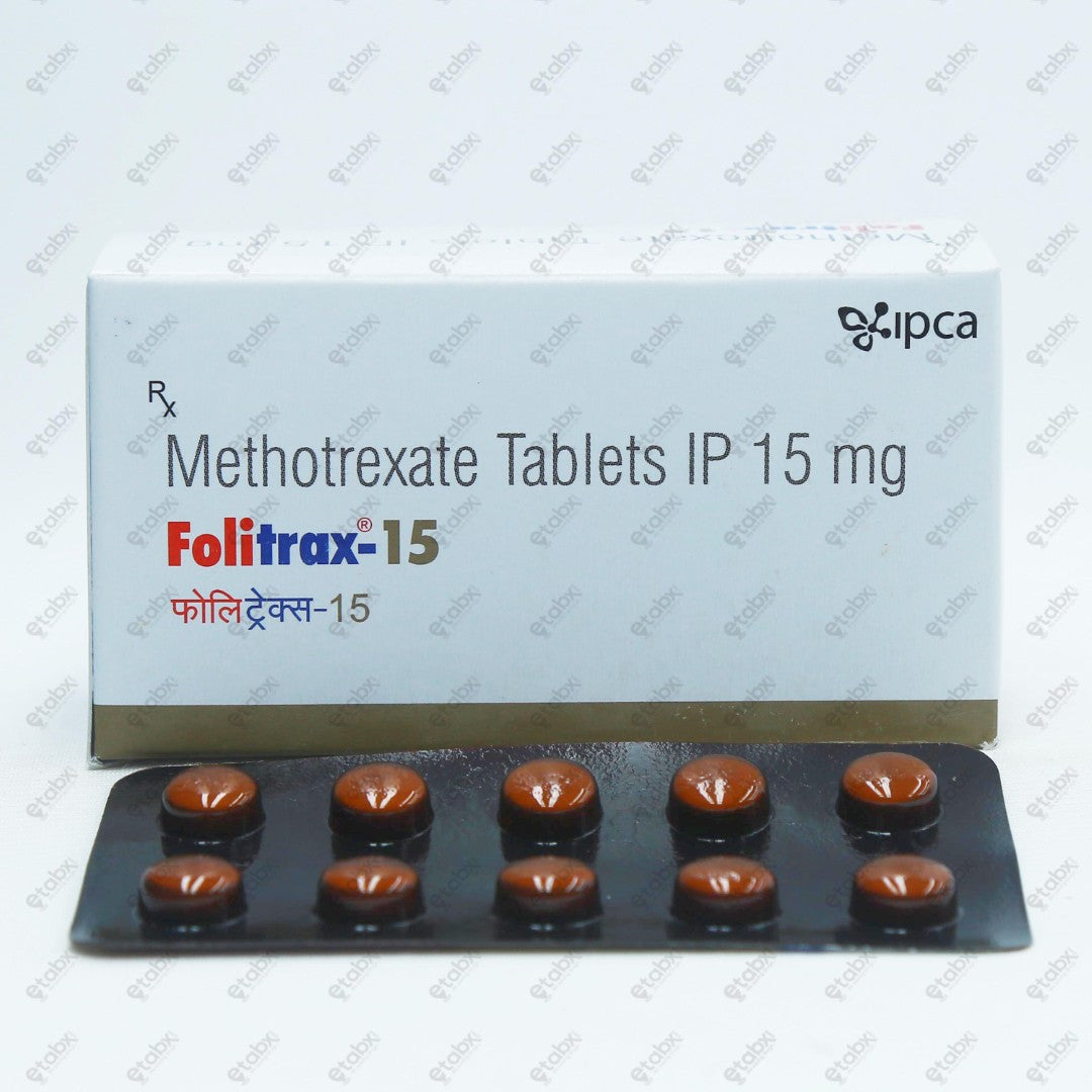 Folitrax 15mg Tablet 10's