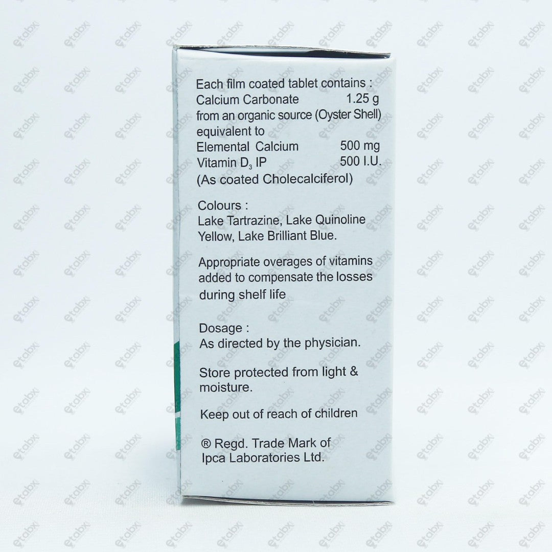 Calten D-500 Tablet 15's