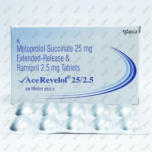 Ace Revelol 25/2.5 Tablet 10's