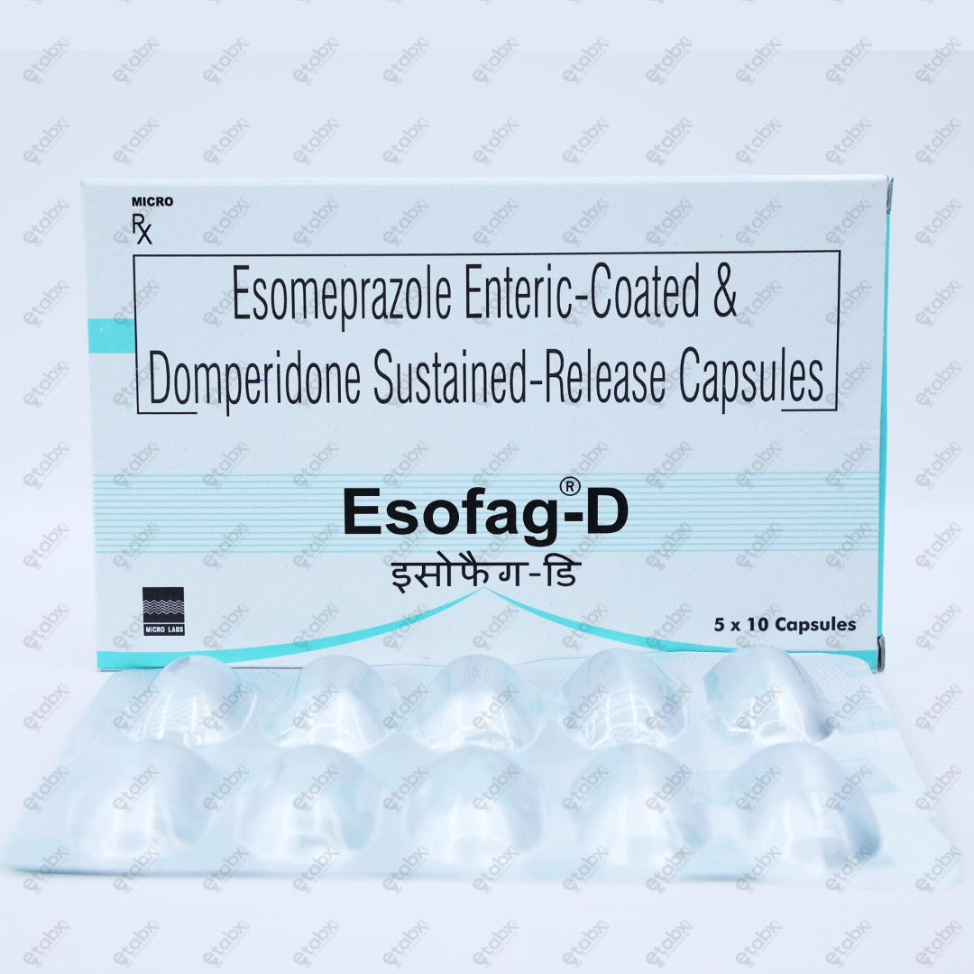 ESOFAG D Capsule 10's