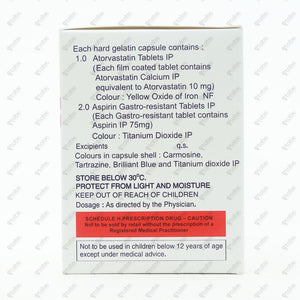 Atorva ASP 75 Capsule 10's