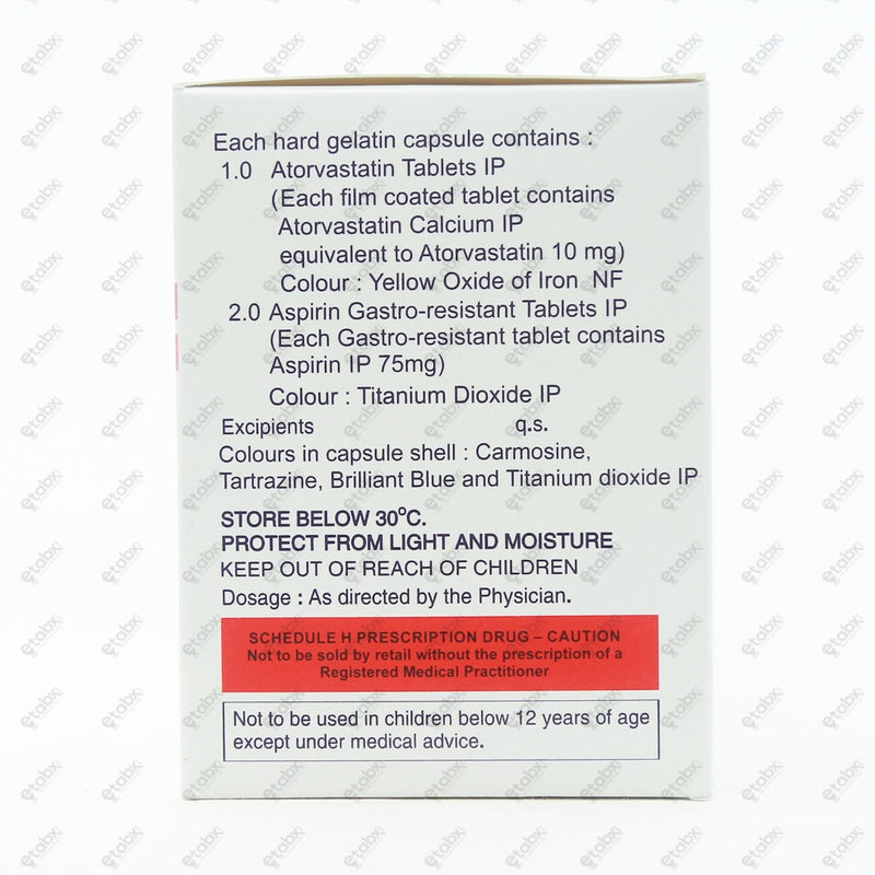 Atorva ASP 75 Capsule 10's