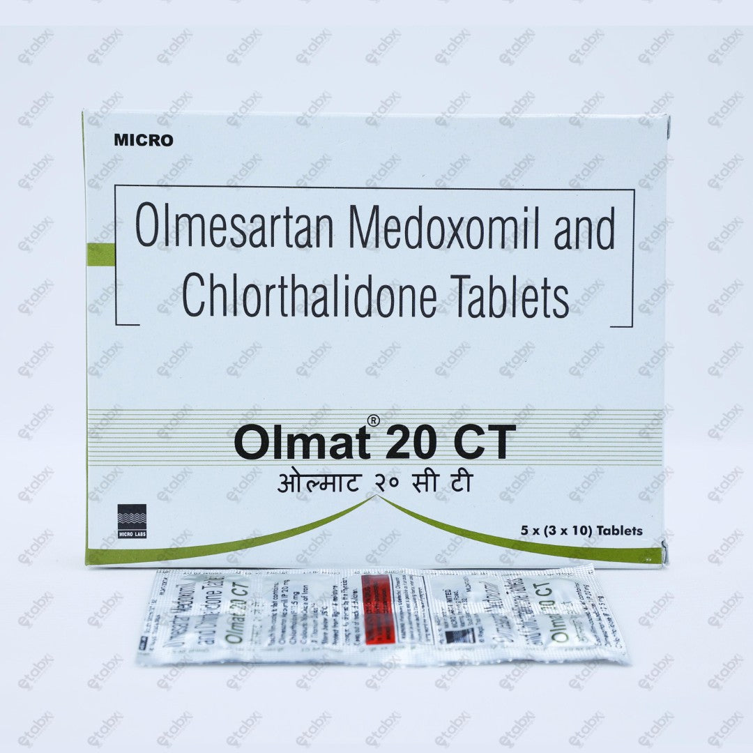 Olmat 20 CT Tablet 10's