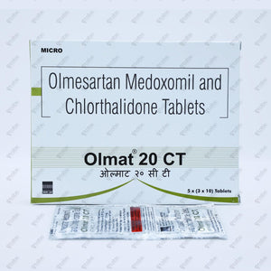 Olmat 20 CT Tablet 10's