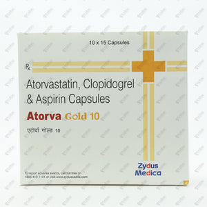 Atorva Gold 10 Capsule 15's