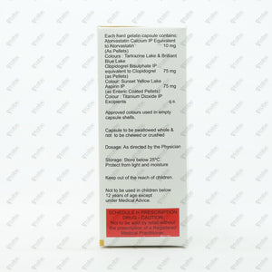 Atorva Gold 10 Capsule 15's