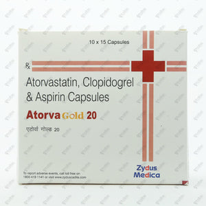 Atorva Gold 20 Capsule 15's