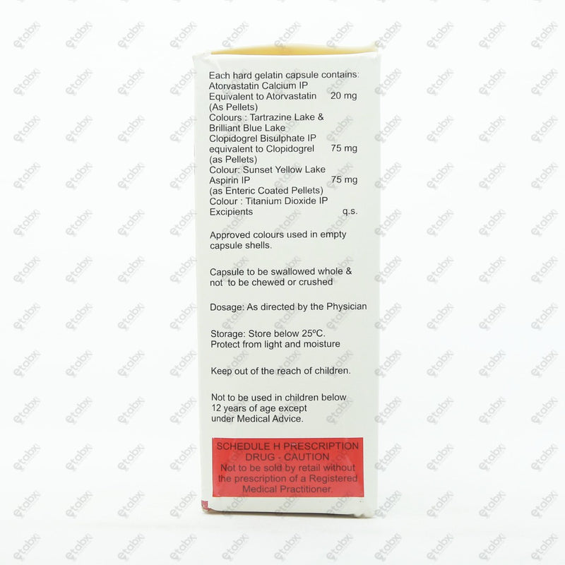 Atorva Gold 20 Capsule 15's