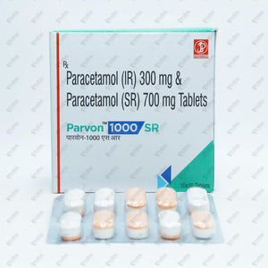 PARVON 1000mg SR Tablet 10's