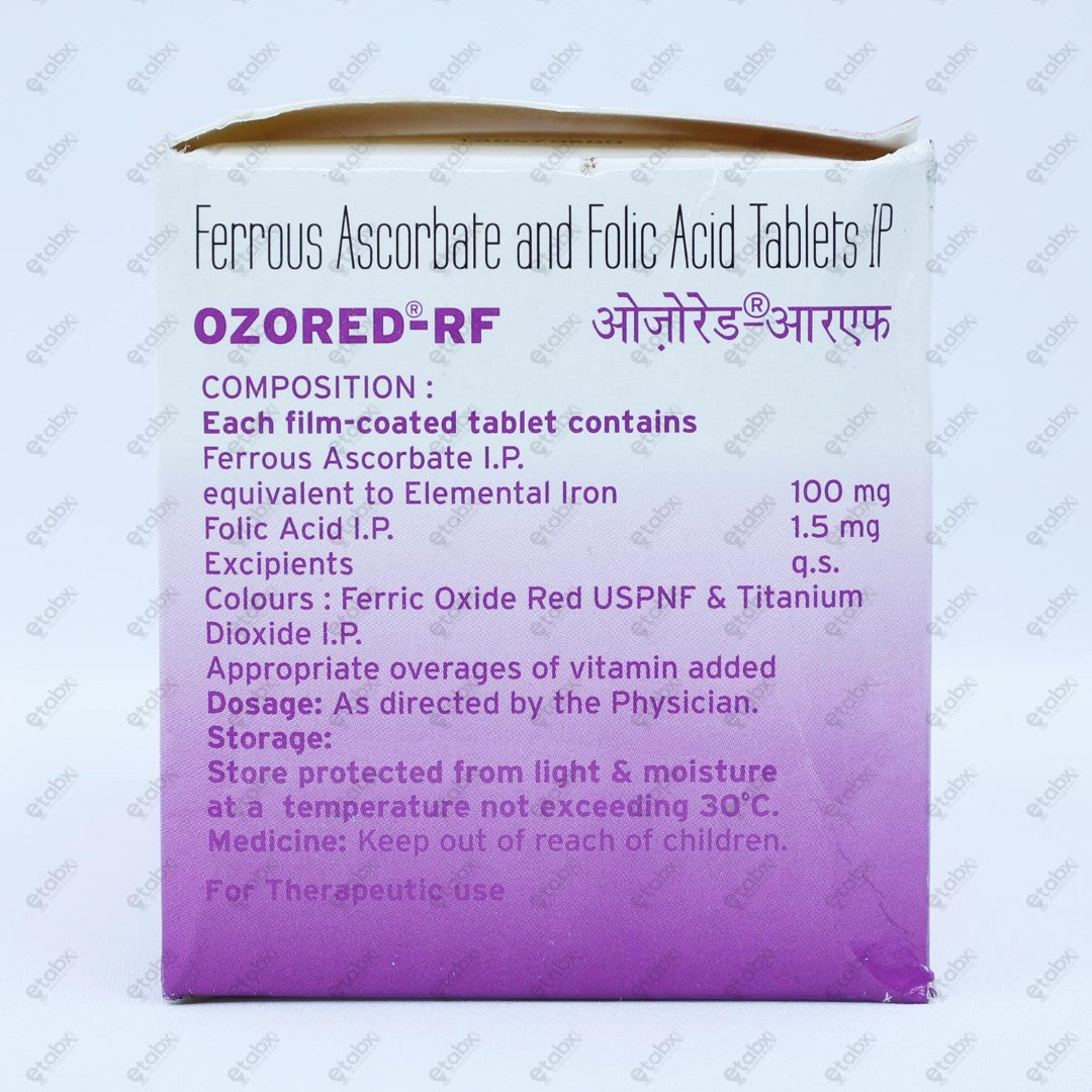 Ozored RF Tablet 10's