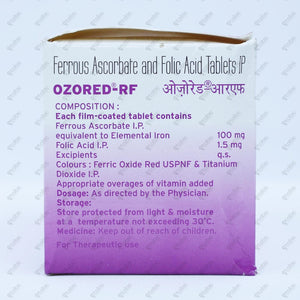 Ozored RF Tablet 10's