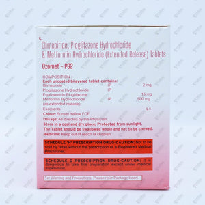 Ozomet PG2 Tablet 30's