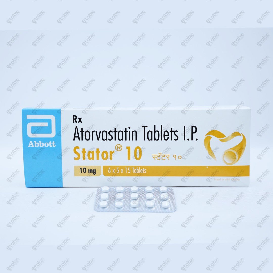 Stator 10 mg Tablet 15 Tablets