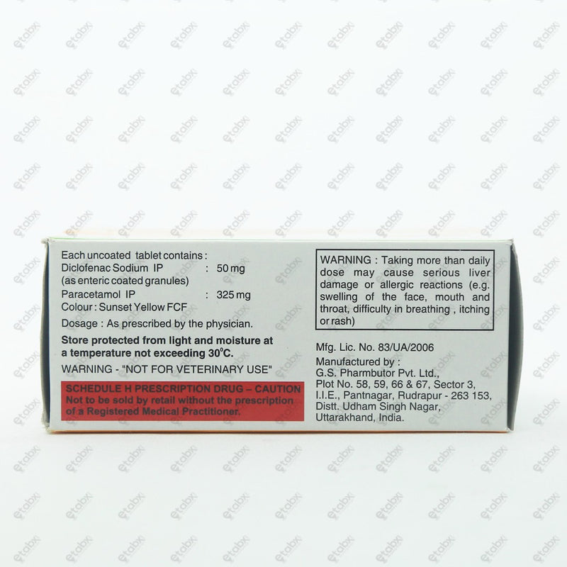 Diclomol Tablet 10's