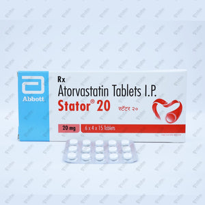 STATOR 20mg Tablet 15's