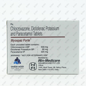 Myospaz Forte Tablet 10's