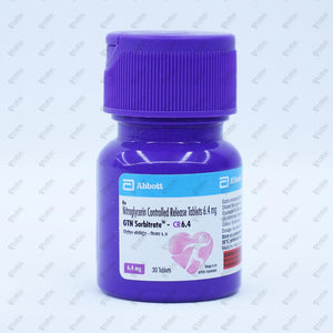 GTN Sorbitrate CR 6.4mg Tablet 30's