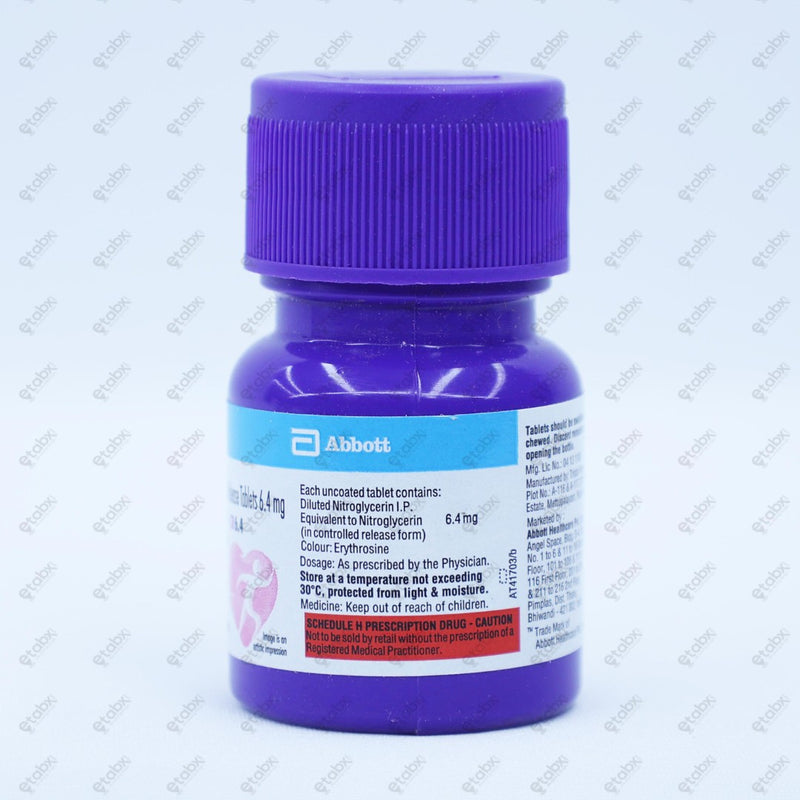 GTN Sorbitrate CR 6.4mg Tablet 30's