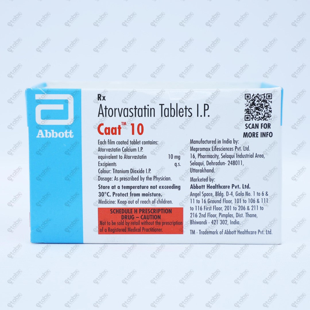 Caat 10mg Tablet 15's