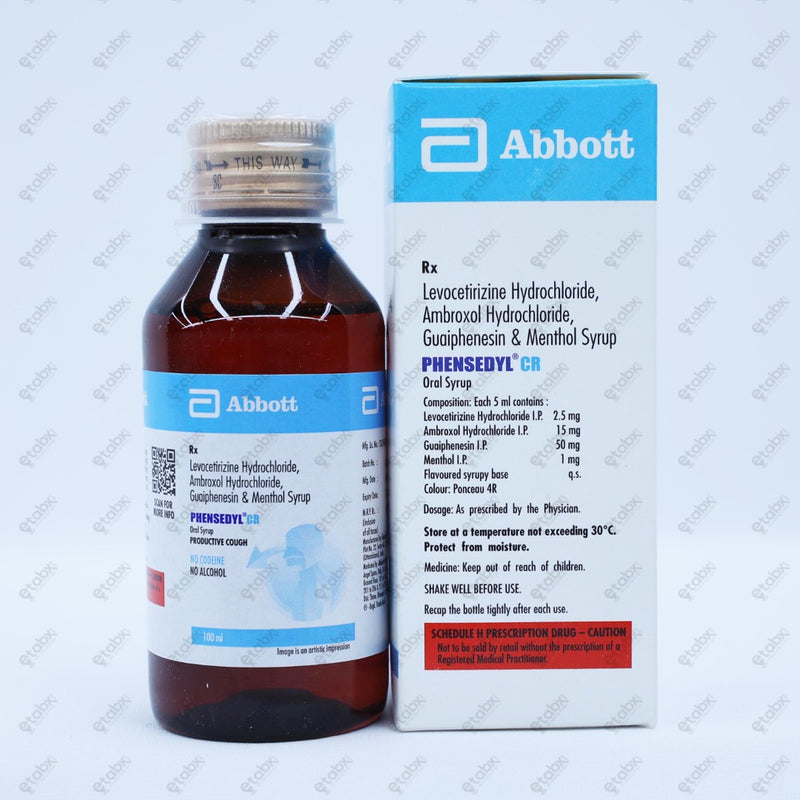 Phensedyl CR Syrup 100ml