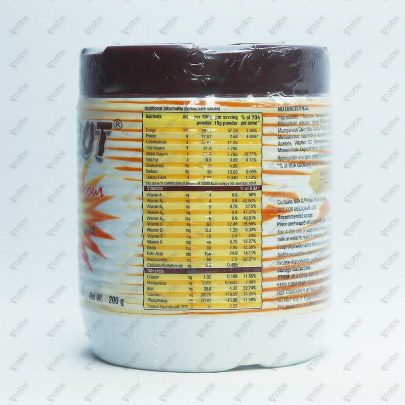 Ecoprot Chocolate Flavour 200gm