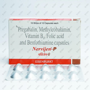 Nervijen P Capsule 10's