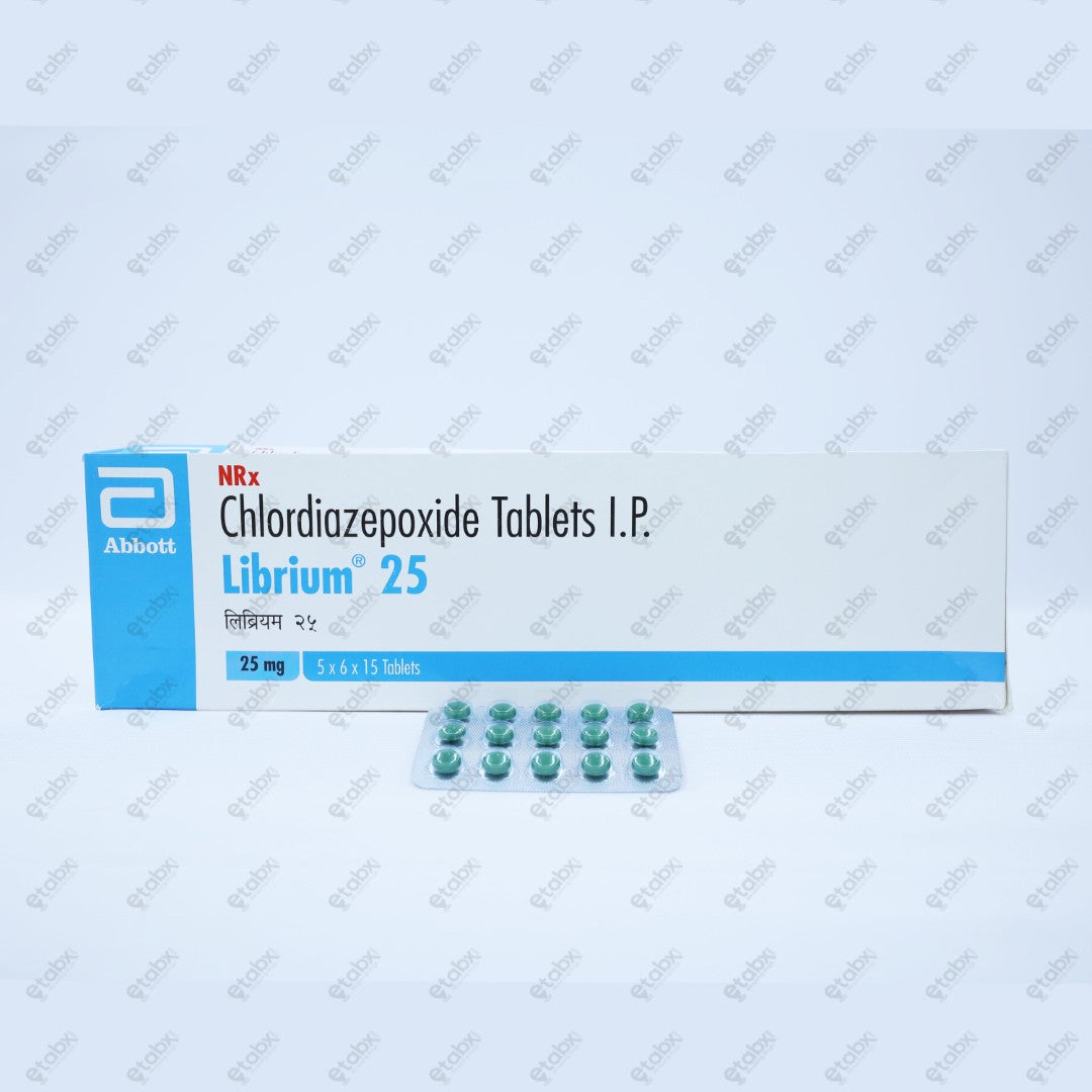 Librium 25mg Tablet 15's